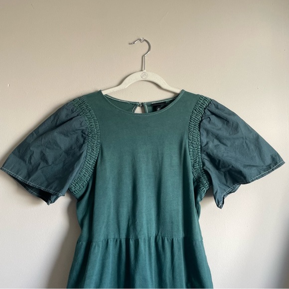 Women’s 100% Cotton Smock Dress *Dyed* Who What Wear - Picture 2 of 12